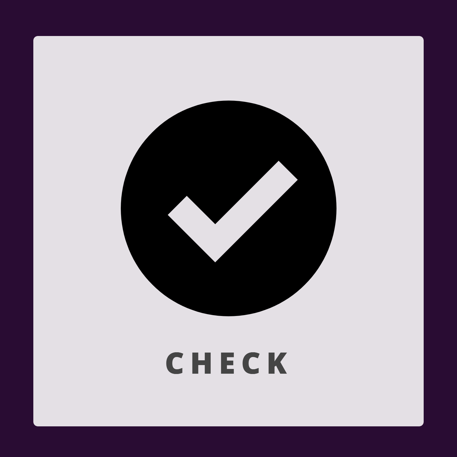 CHECK ICON