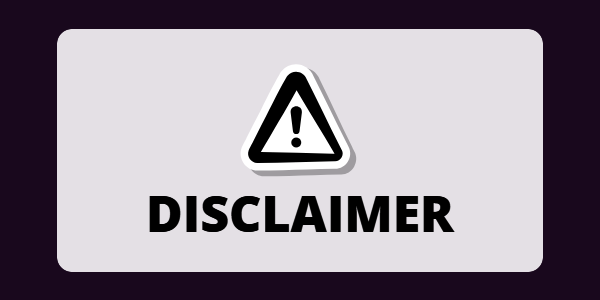 DISCLAIMER